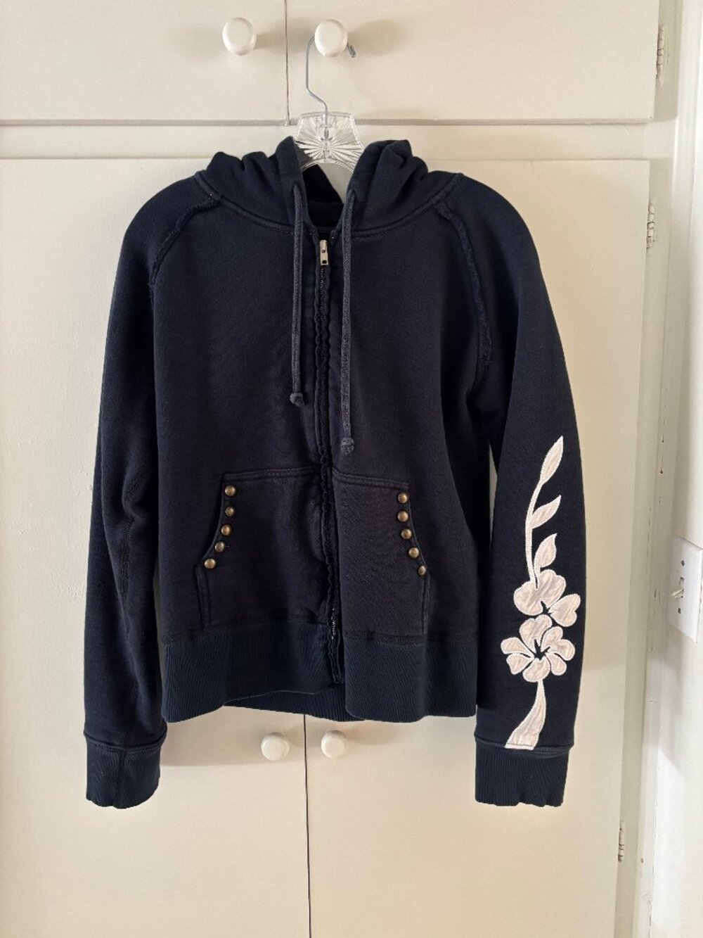Vintage Black Outlaw Hoodie